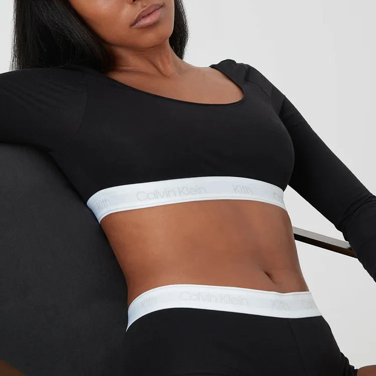 KITH Women's For Calvin Klein Seasonal Boyshort 'Black'-6