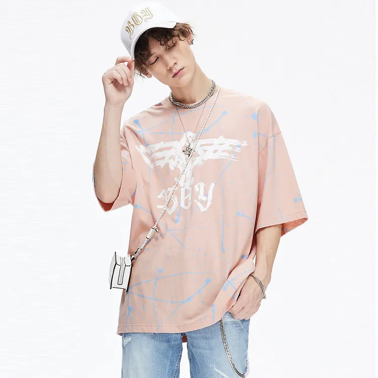 Boy London Heavyweight T Shirt Unisex Pink-9