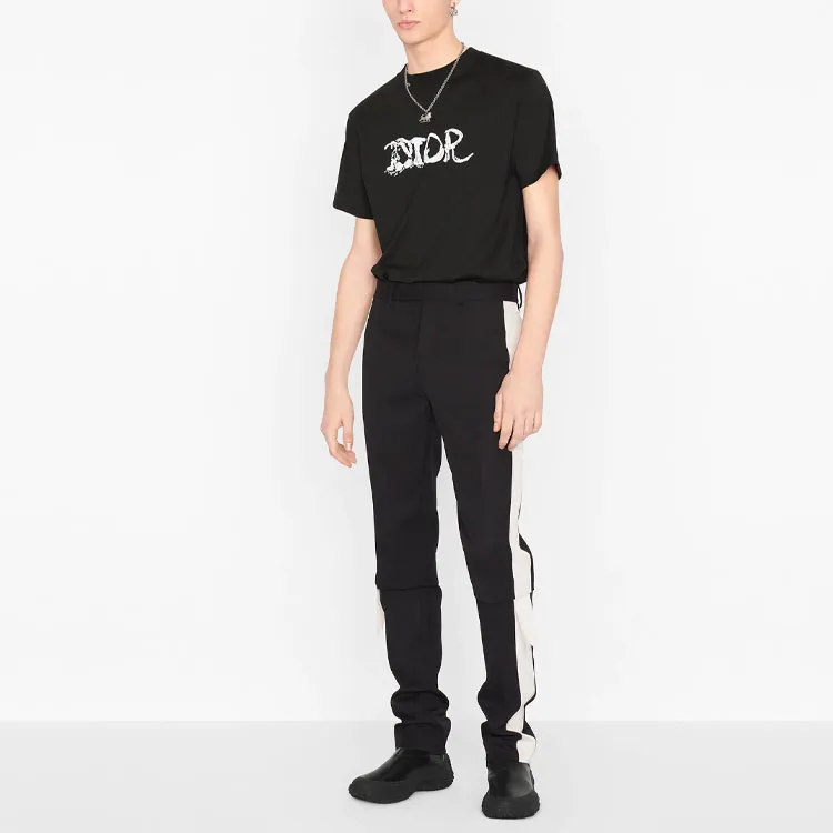 DIOR x Peter Doig T-Shirt Men's Black-3