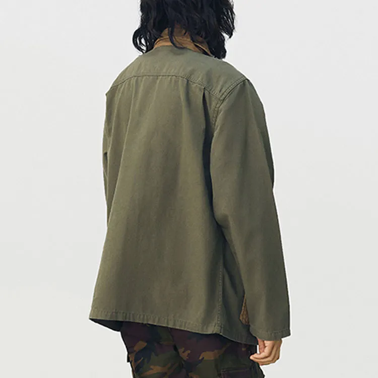 Vans Jackets Men Army Green-5