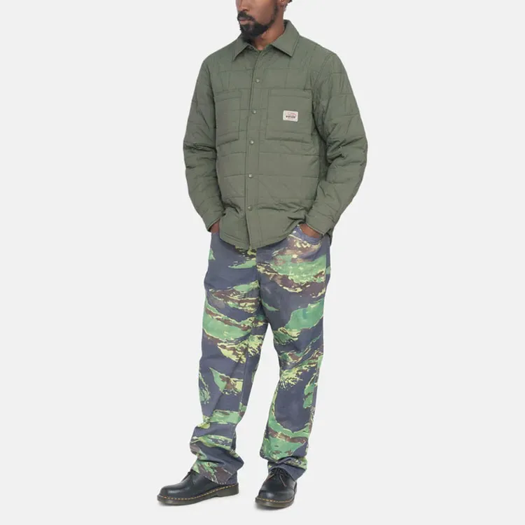 Stussy Quilted Fatigue Shirt-14