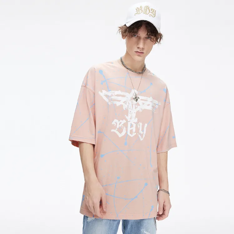 Boy London Heavyweight T Shirt Unisex Pink-11