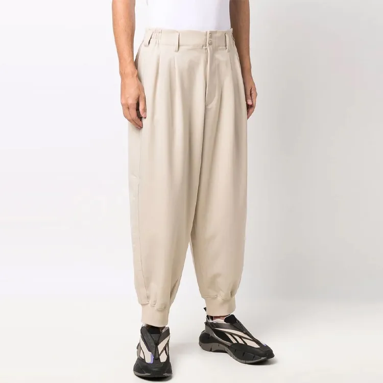 Y 3 Knitted Sweatpants Men Khaki-3