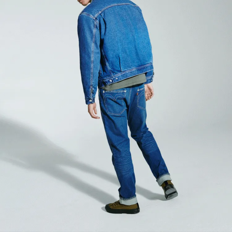 Levis Straight Jeans Men's Blue-3