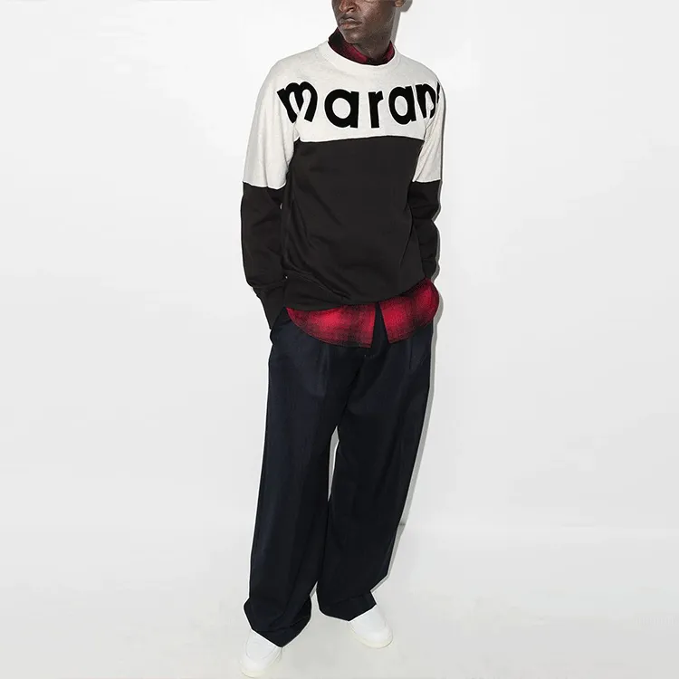 ISABEL MARANT Howley Two tone Sweatshirt-1