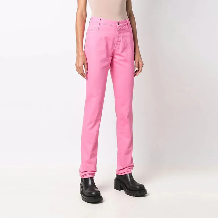 RAF SIMONS Jeans Women's Pink-3