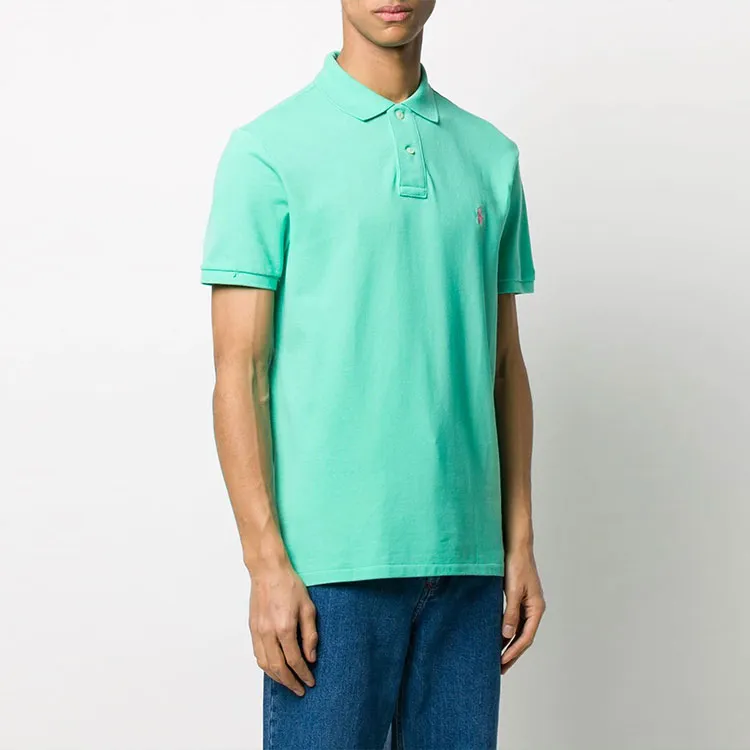 Polo Ralph Lauren Logo Embroidered Short Sleeved Polo Shirt-2