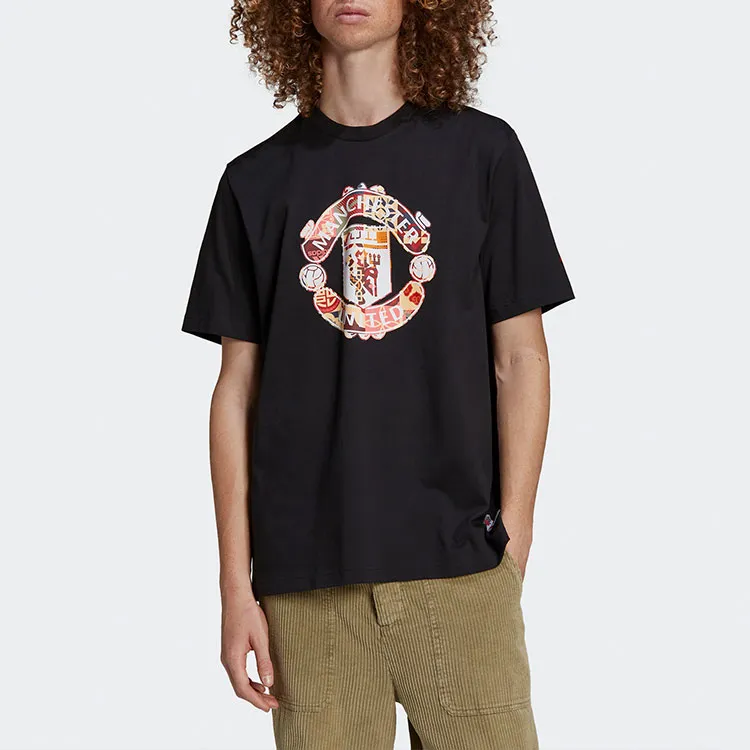 Adidas MANCHESTER UNITED THEATRE OF DREAMS Soccer Jerseys Men Black-2