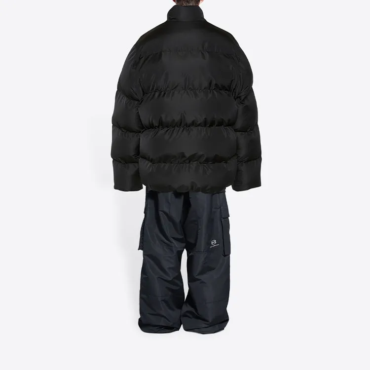 Balenciaga Down Jacket Winter Men's Black-3