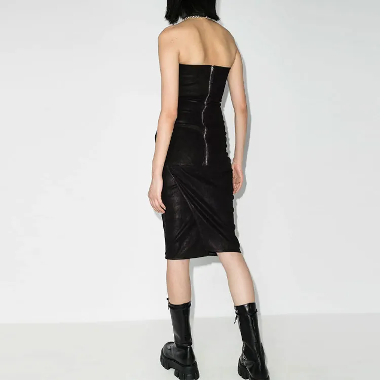 RICK OWENS Sleeveless Dresses Women's Black-2