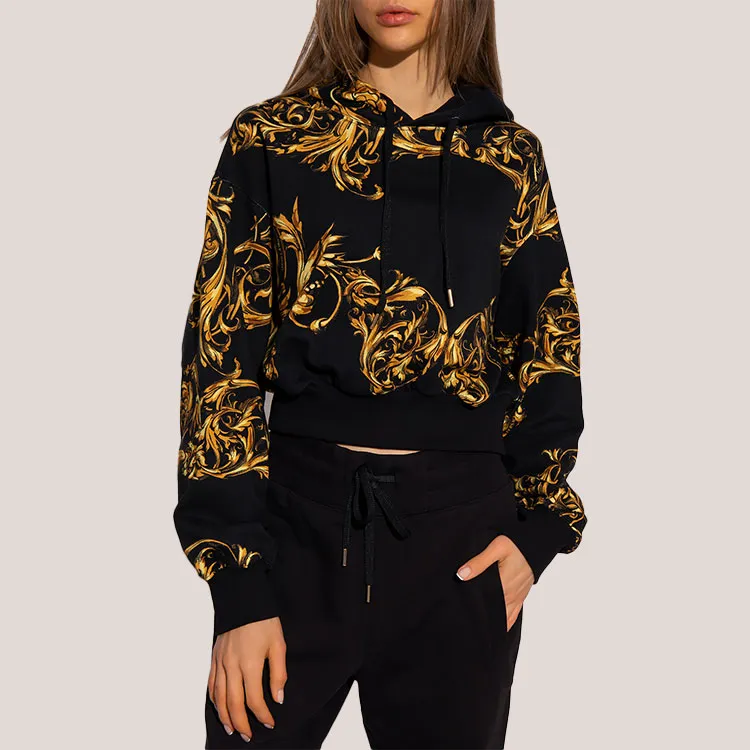 VERSACE JEANS COUTURE Sweatshirt Women's Black-2