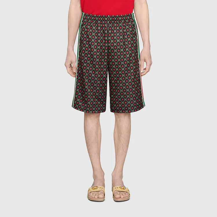 GUCCI Casual Shorts Men Brown-2