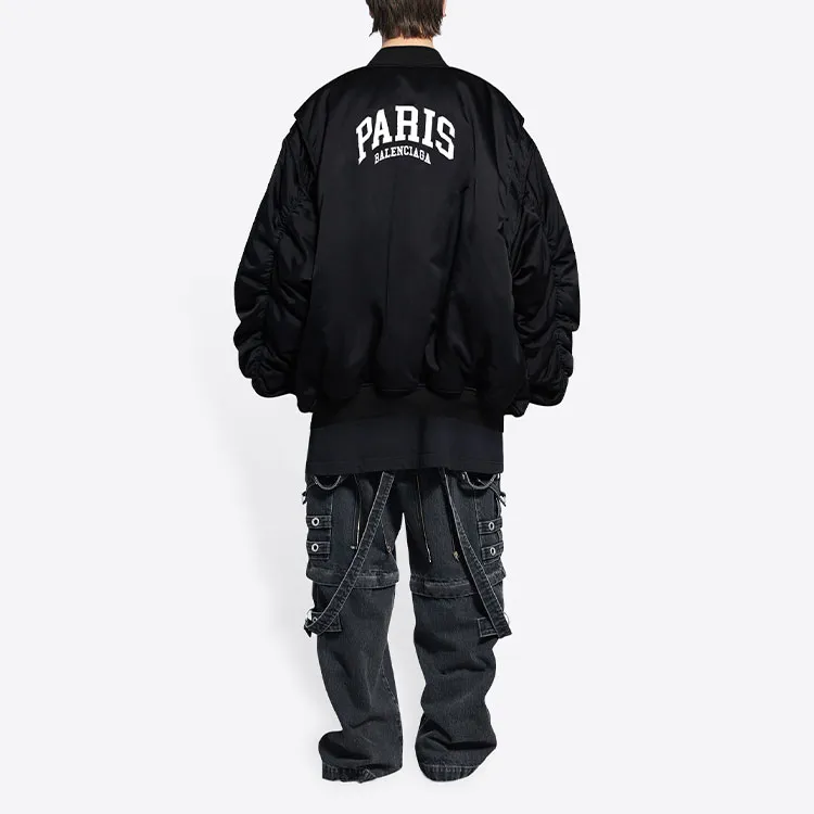 Balenciaga SS22 Jackets Coats Regular Fit Men's Black-3
