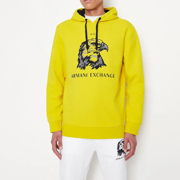 ARMANI EXCHANGE Sweatshirts Men Yellow-1
