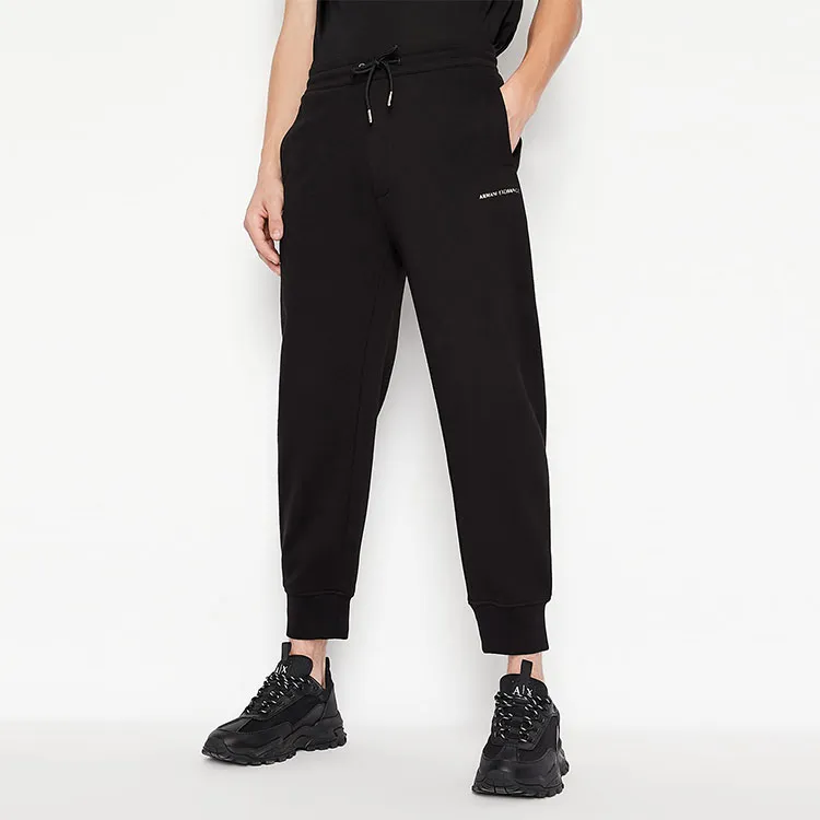 ARMANI EXCHANGE Knitted Sweatpants Men's Black-2