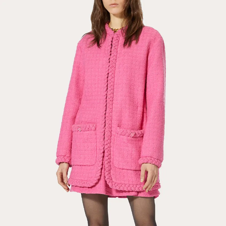 Valentino SS22 Coats Women's Pink-2
