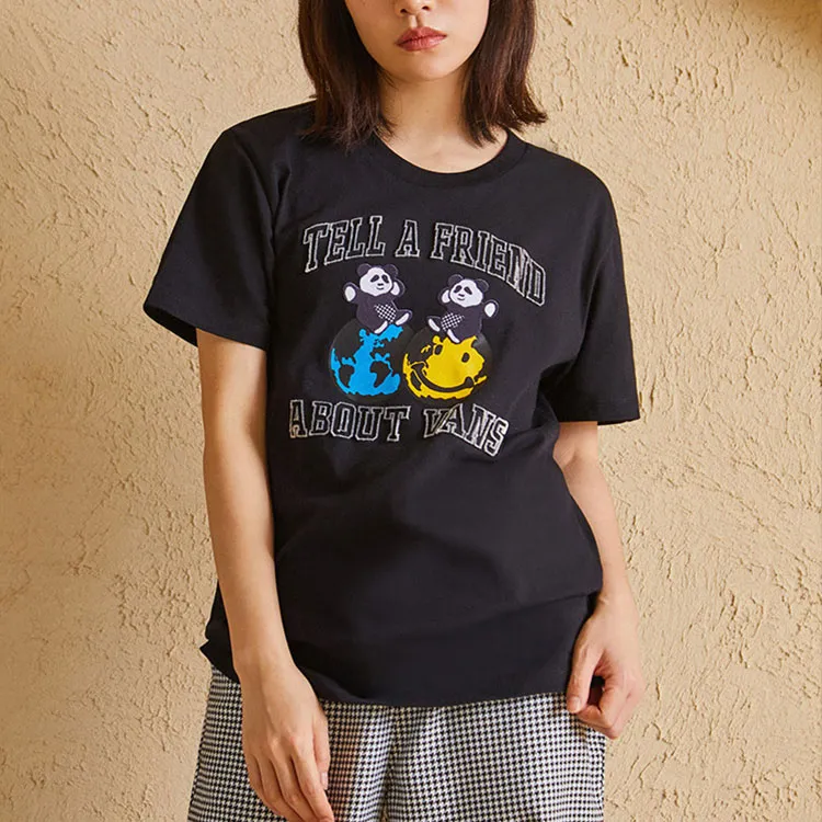Vans T Shirts Women's Black-3