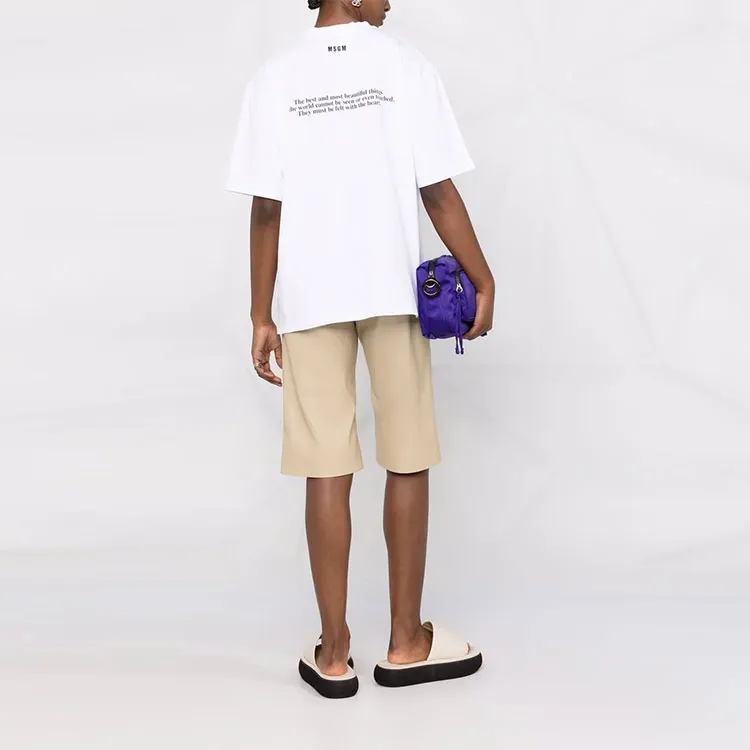 MSGM Heart Graphic Print T Shirt-1