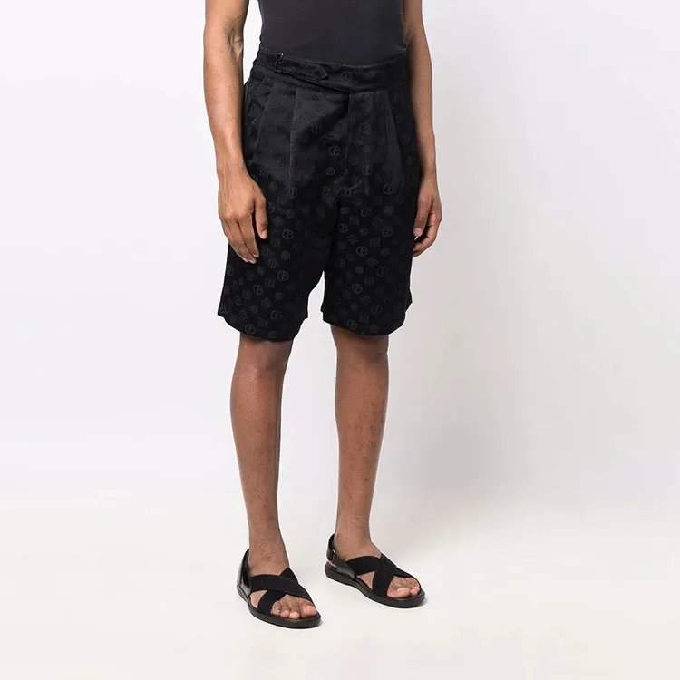 GIORGIO ARMANI Casual Shorts Men Black-3
