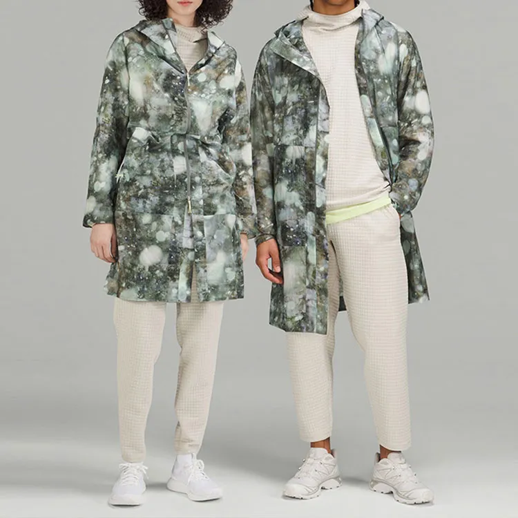 Lululemon Lab Series Trench Coats Unisex Mist Neon Green-2