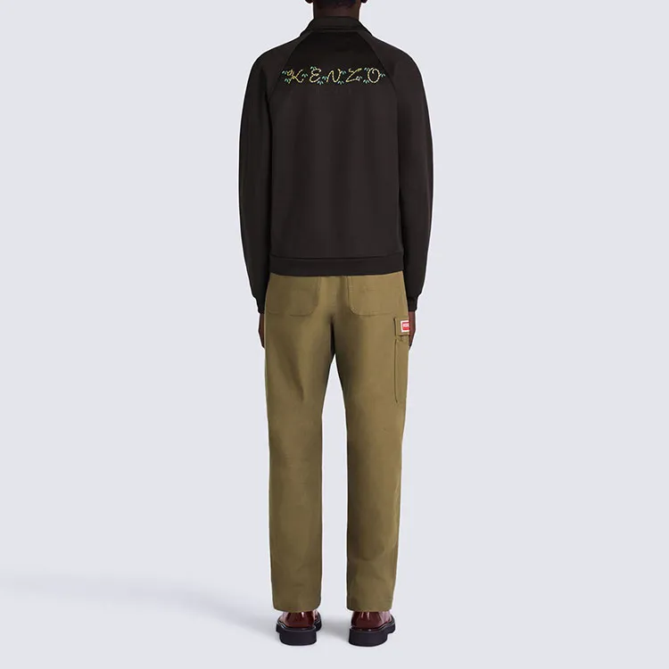 KENZO Logo Zipped Jacket-3