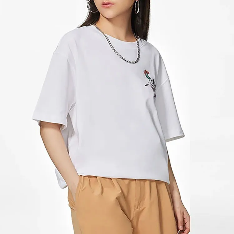 LINING Sports Trend Series T Shirts Women's White-3