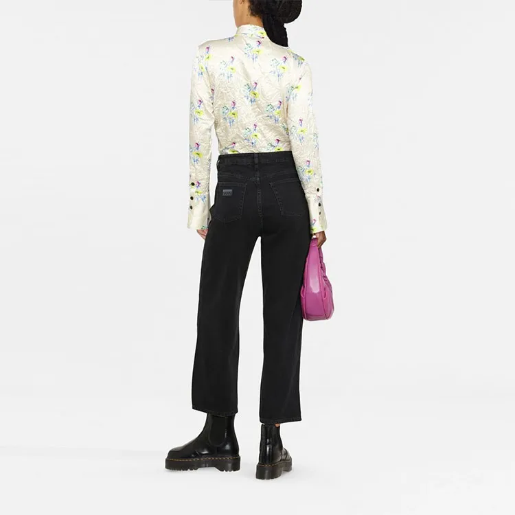 GANNI Jeans Women's Black-2