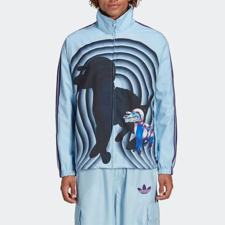 Adidas Originals Kerwin Frost Collection Jackets Men Pink Blue-4