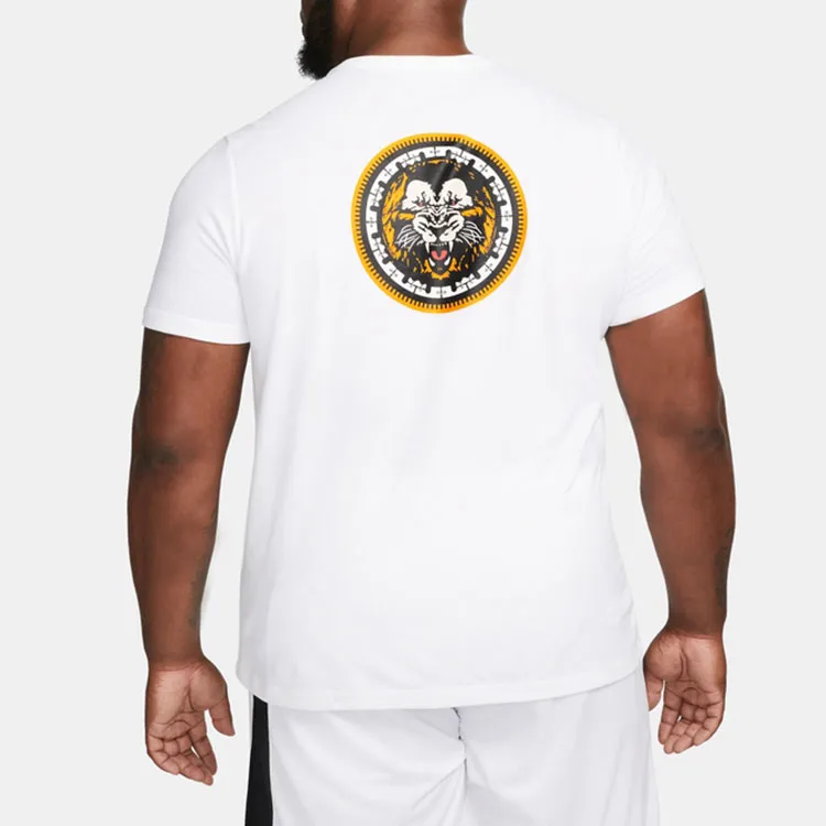 Nike T Shirts Men White-1