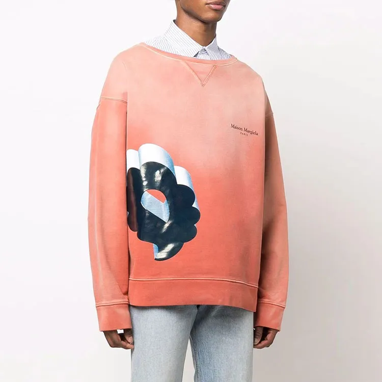 Maison Margiela Sweatshirts Men Red-3