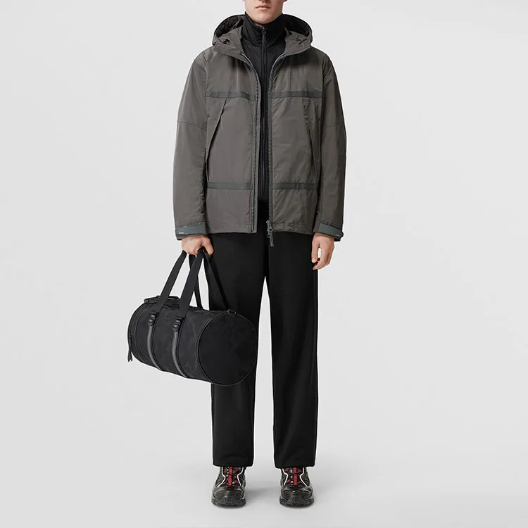 Burberry Back Rubber Logo Windbreaker Jacket-2