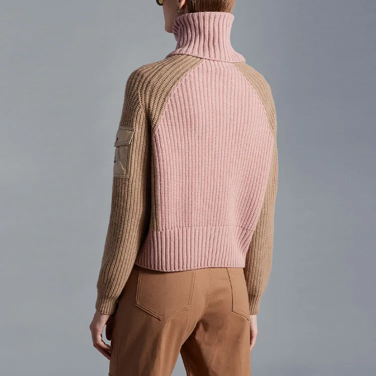 Moncler Cashmere Sweaters Women's Pink-2