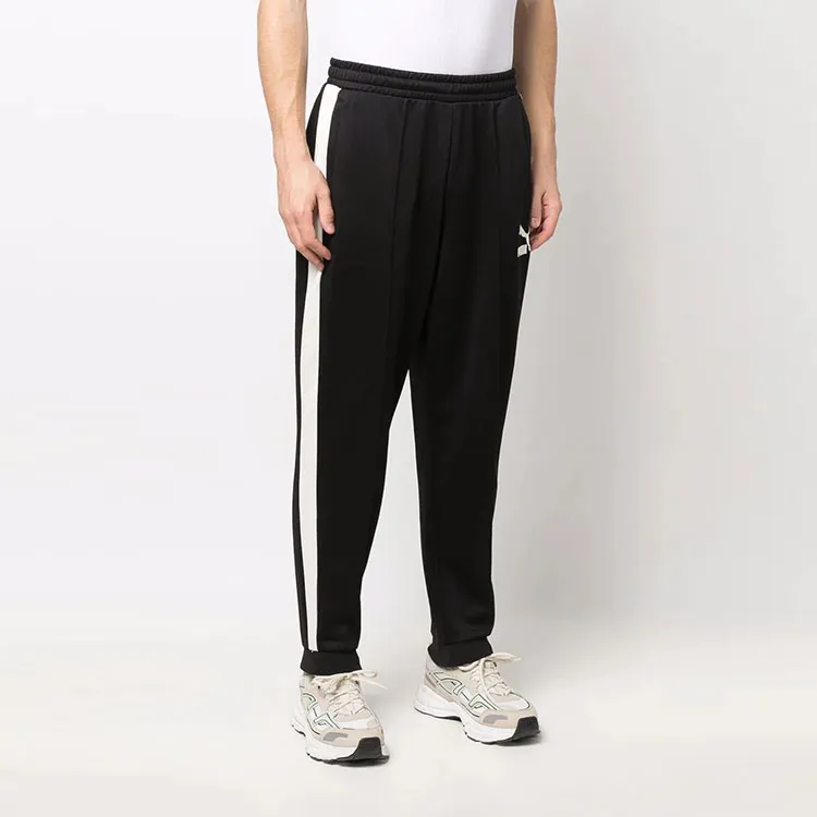 PUMA Knitted Sweatpants Men Black-4