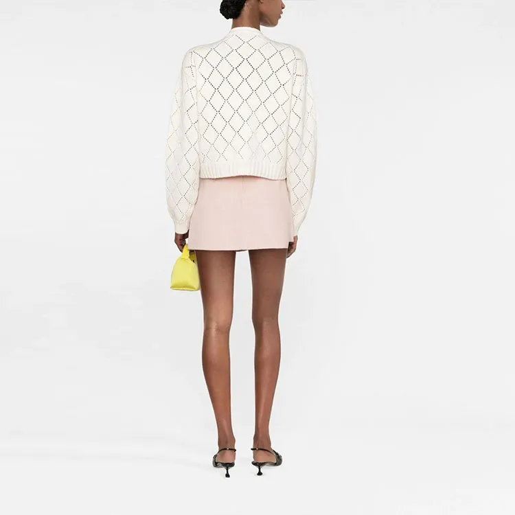 MIU MIU SS22 Knitwear Women's White-2