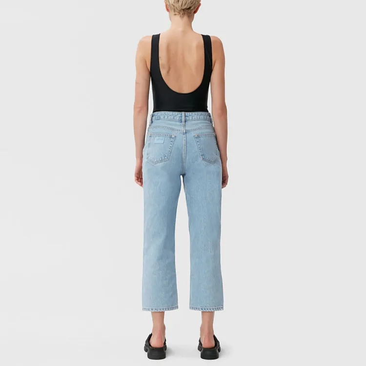 GANNI Jeans Women's Light Blue-2