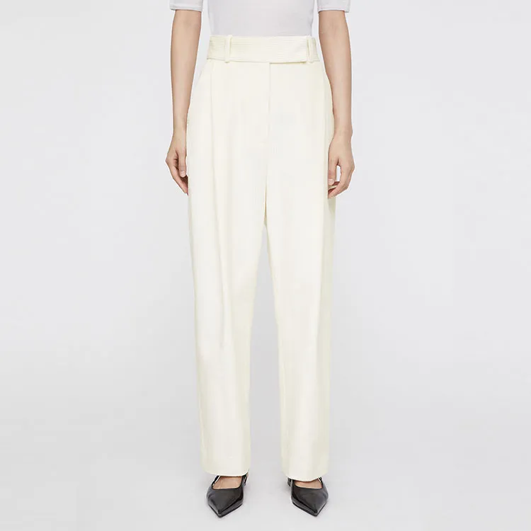 TOTEME Casual Pants Women's White-2