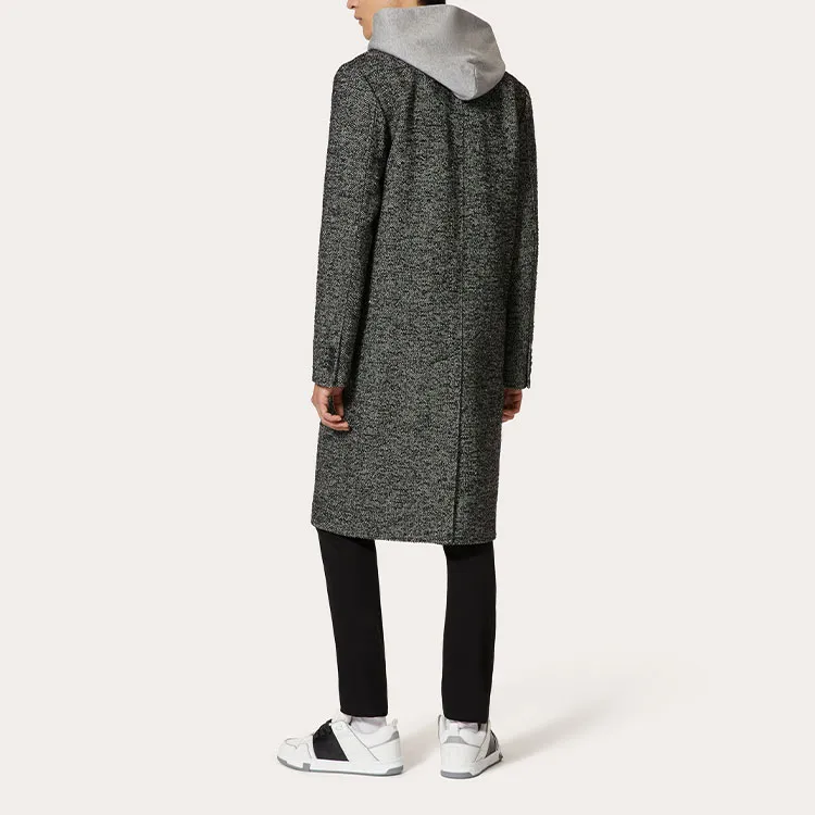 Valentino Single Breasted Long Sleeved Coat-2