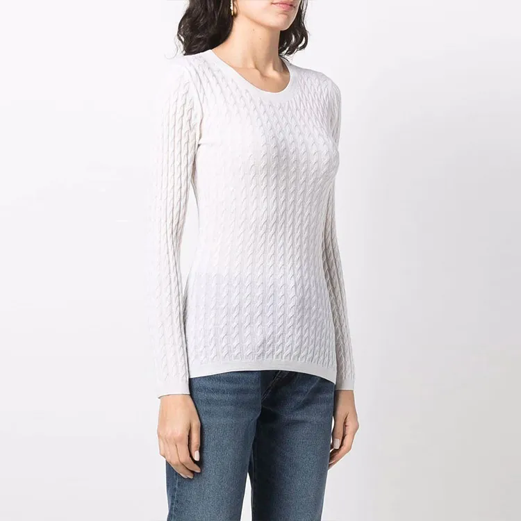 TOTEME SS22 Sweater Women's White-3