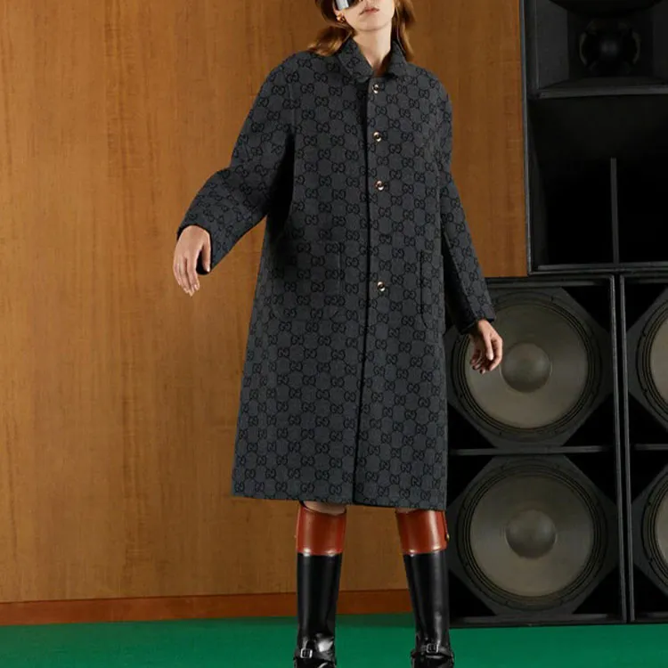 GUCCI Single breasted Tailored Coat-3