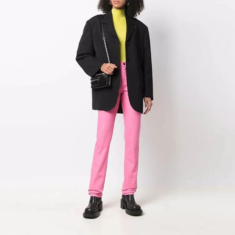 RAF SIMONS Jeans Women's Pink-1