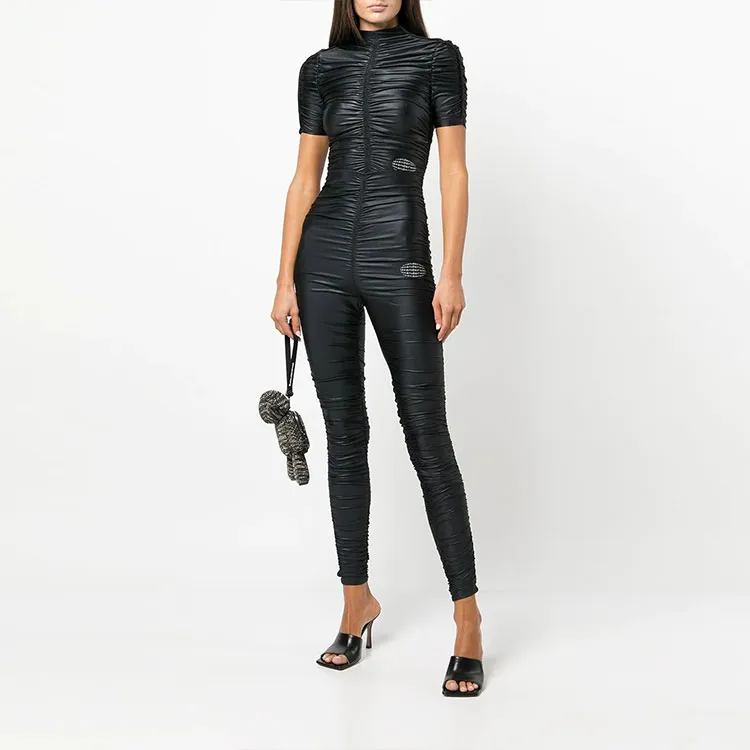 Alexander Wang Ruched High rise Cycle Shorts-1