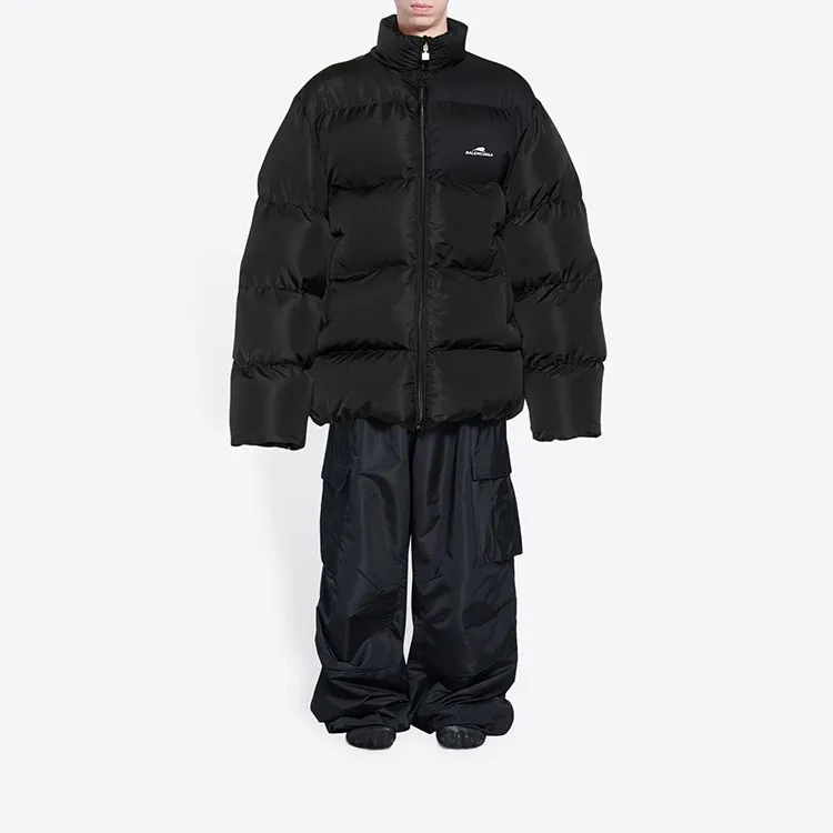 Balenciaga Down Jacket Winter Men's Black-2