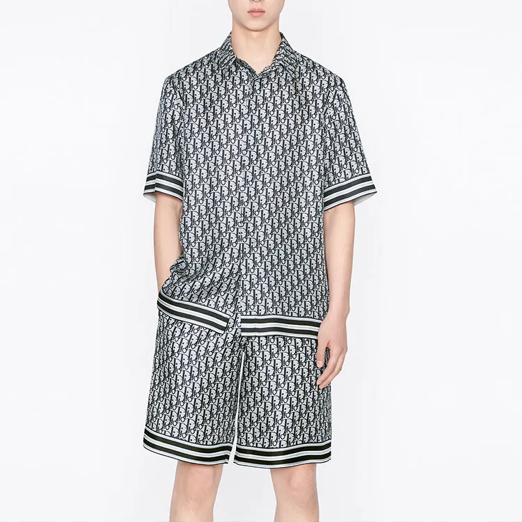 DIOR Quarterly New Products Casual Shorts Men Black-7