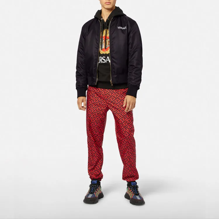 VERSACE Jackets Men Black-1