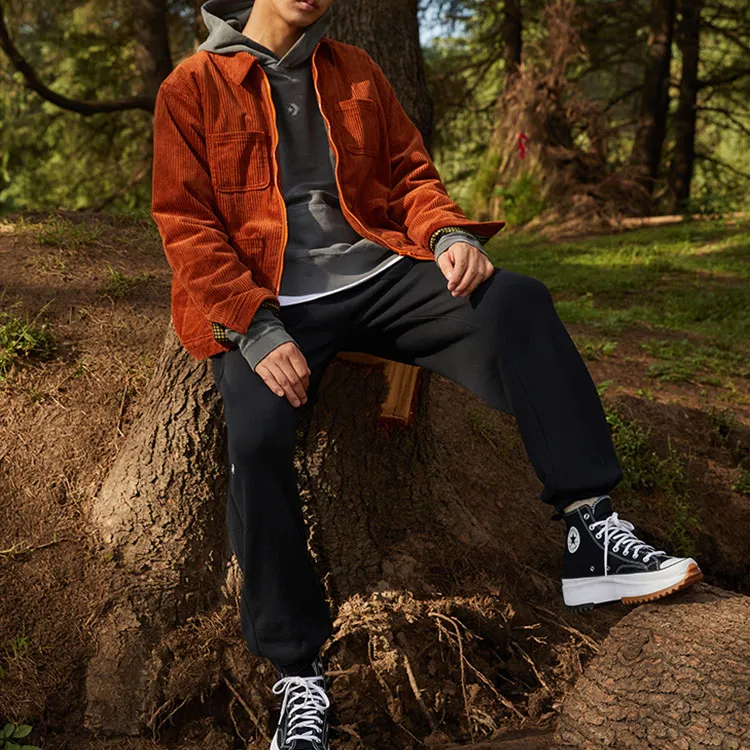 Converse Jackets Unisex Fir Wood Red Brown-2