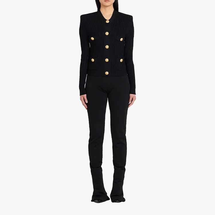 BALMAIN SS22 Knitwear Women's Black-2