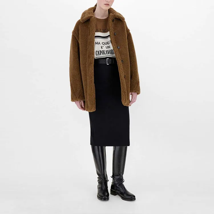 MaxMara Loose Fit Sweater Women's Tobacco-1