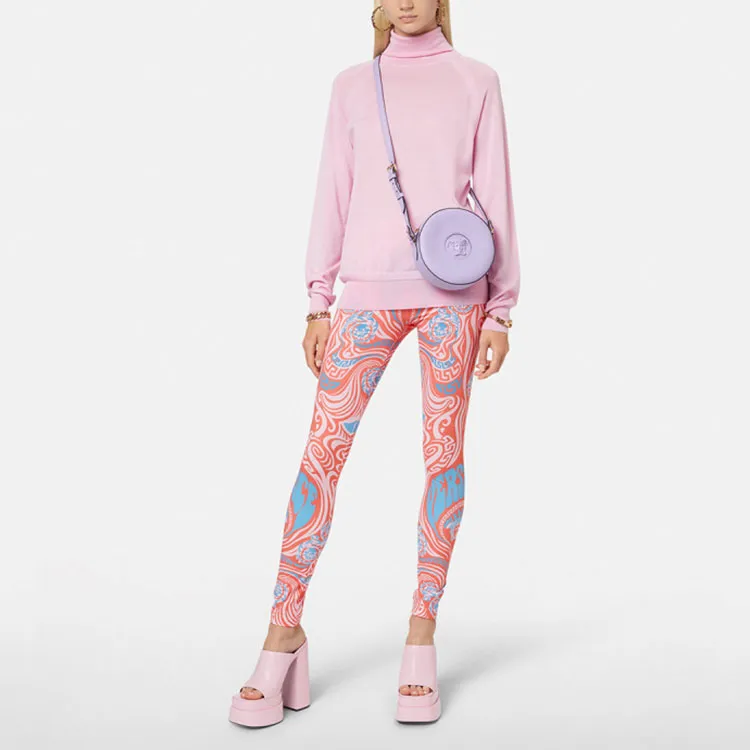 VERSACE Casual Pants Women's Pink-1
