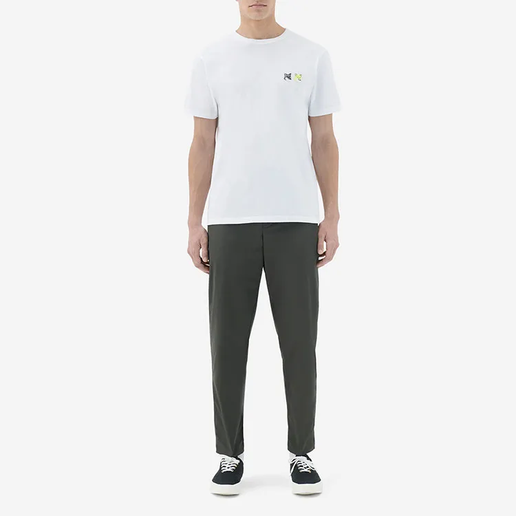 Maison Kitsune Casual Pants Men Coffee-2