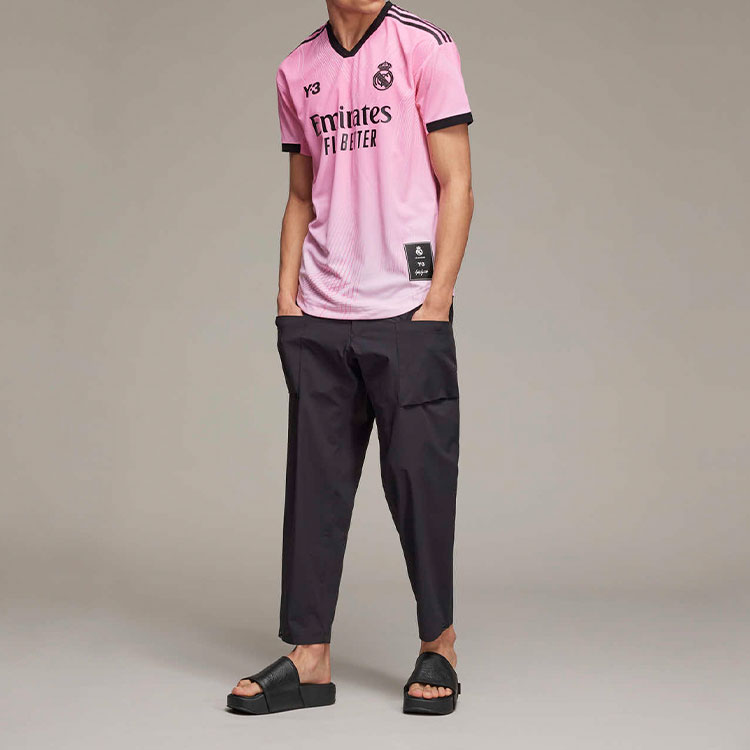 Y-3 Real Madrid T-Shirts Men Pink L - POIZON Y-3 Real Madrid T-Shirts Men Pink L - POIZON
